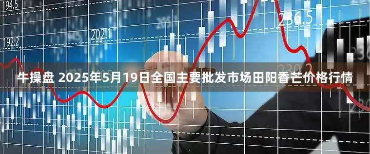 牛操盘 2025年5月19日全国主要批发市场田阳香芒价格行情
